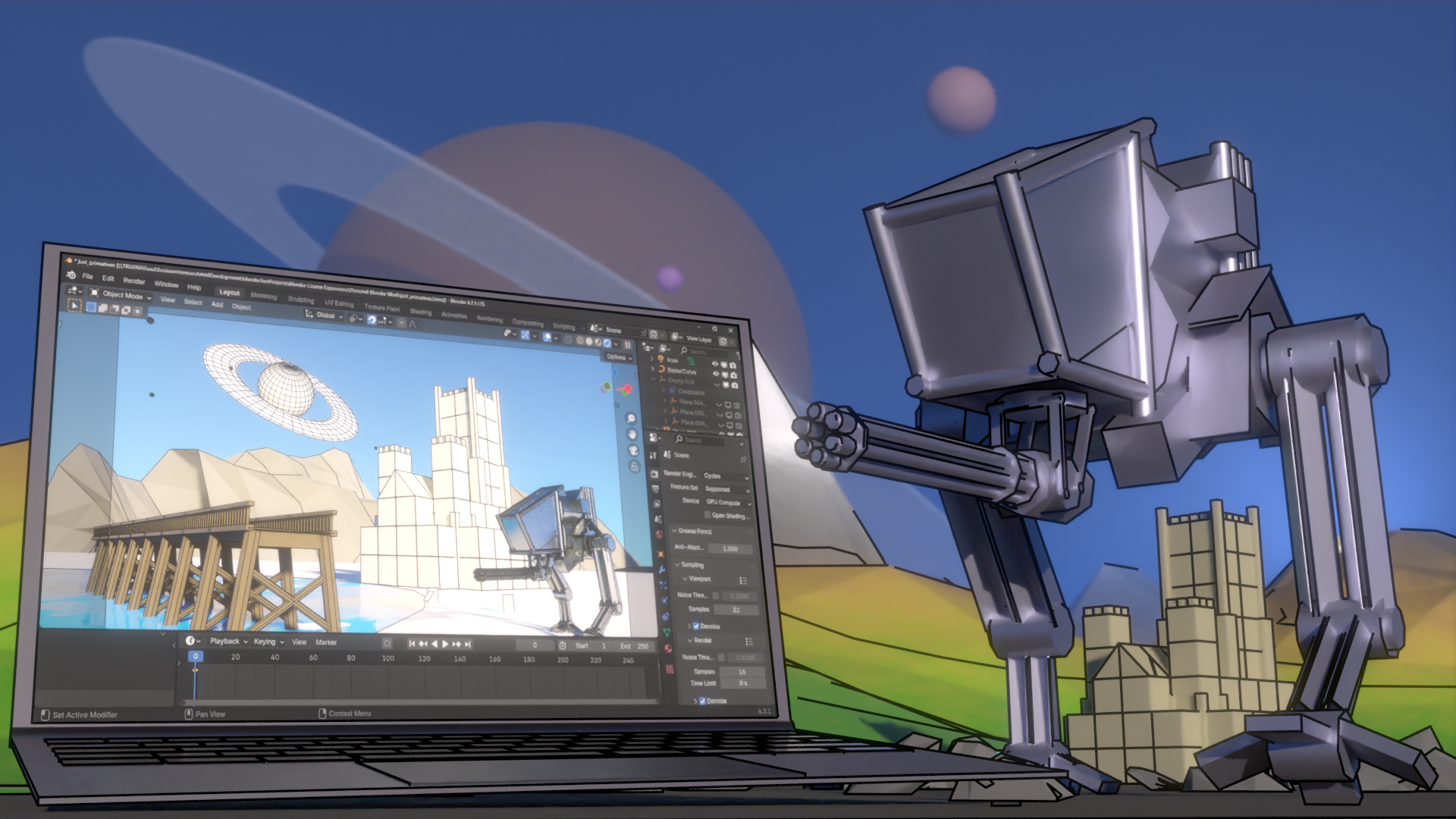Blender 4.2 Introduction Course Image