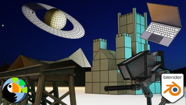 Getting Started In Blender Course Image