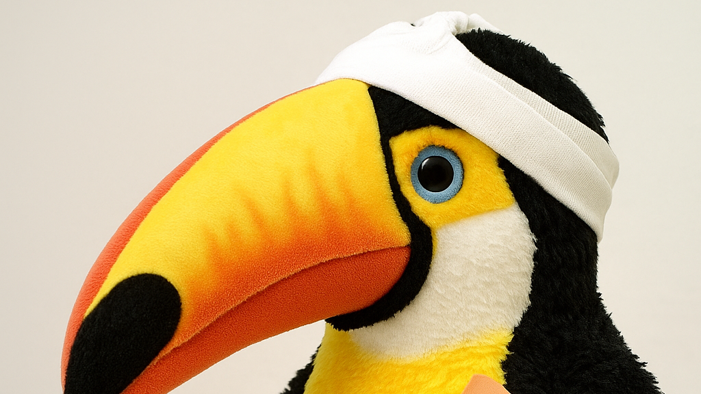 Injured Toucan